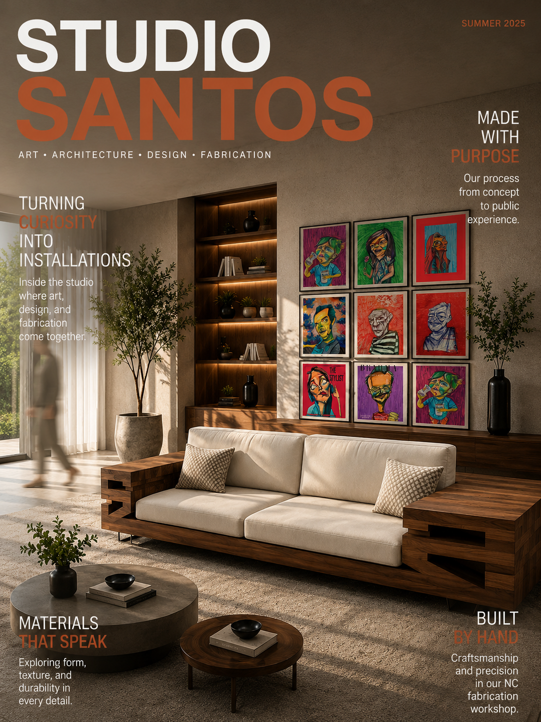 Studio Santos — concept poster